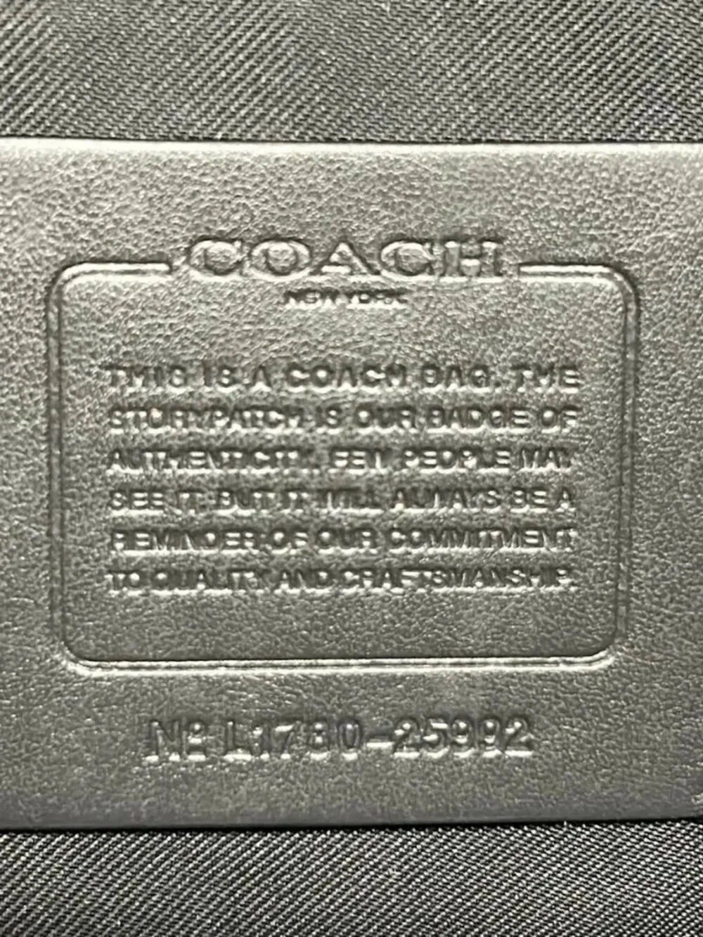 COACH Manhattan Convertible Slim Messenger Bag 25992 Black Leather Clutch Bag